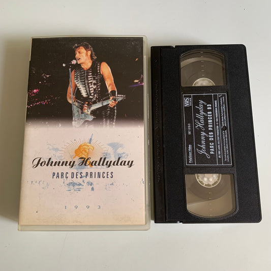 Johnny Hallyday - Parc Des Princes 1993 - VHS Occasion