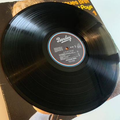 Jacques Brel - Le Plat Pays 1 - LP 1978 Occasion