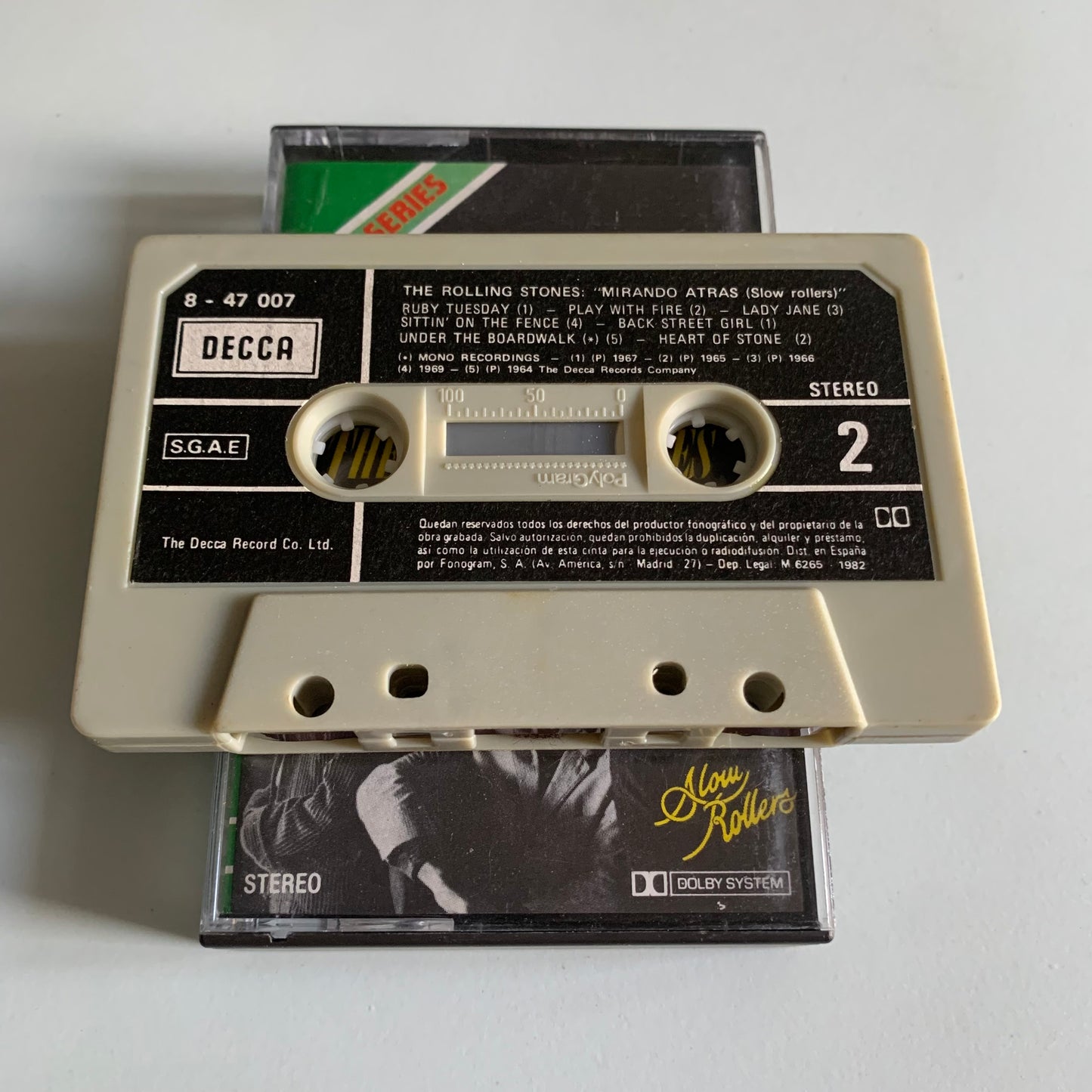 The Rolling Stones - Mirando Atras = Slow Rollers - 1982 Occasion