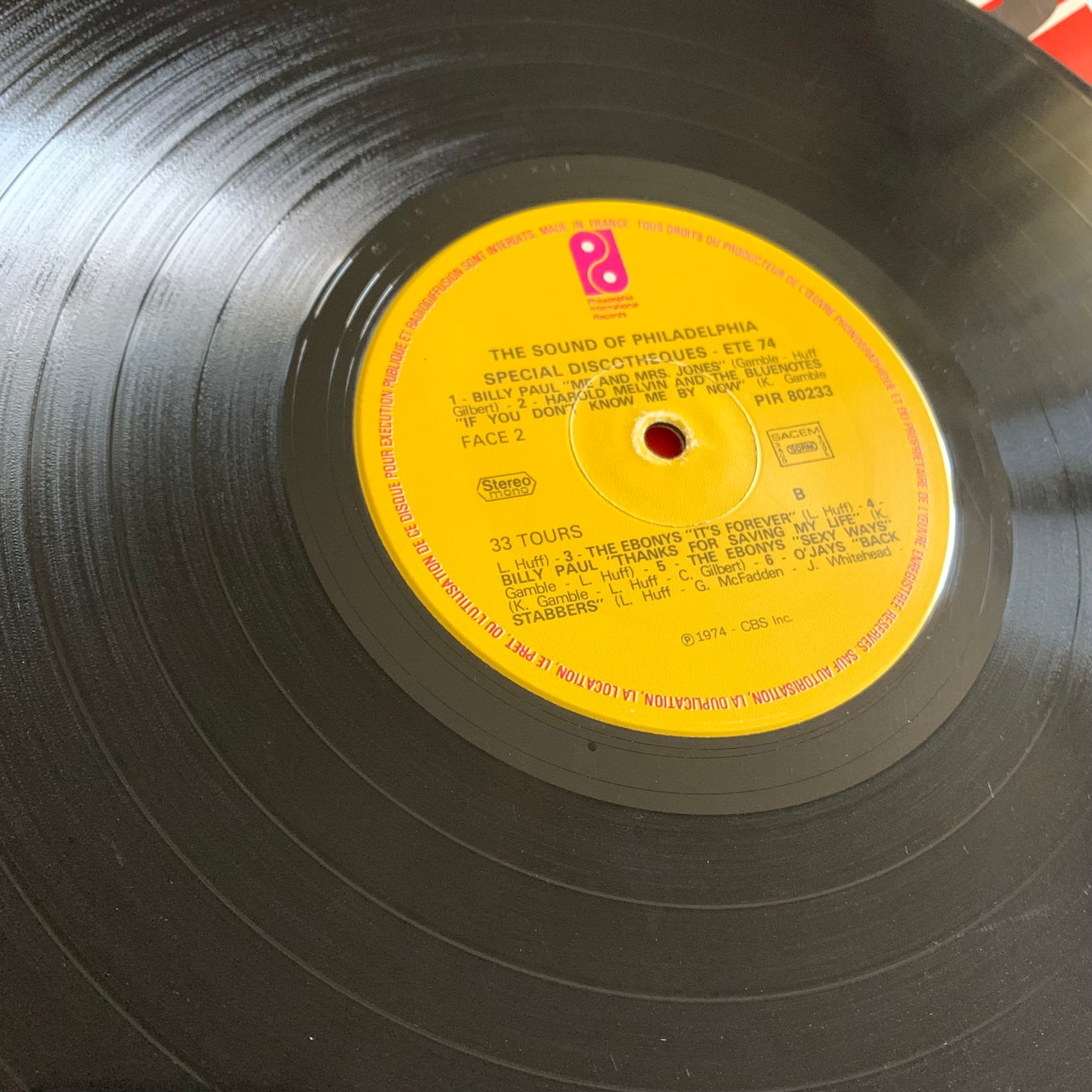 Variétés Compilation - Philadelphia Sound - LP 1974 Occasion