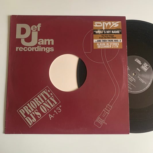 DMX - What's My Name - Single Promo 1999