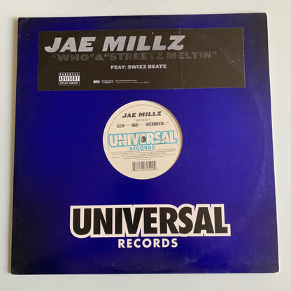 Jae Millz - Who / Streetz Meltin - 12” 2005 Occasion
