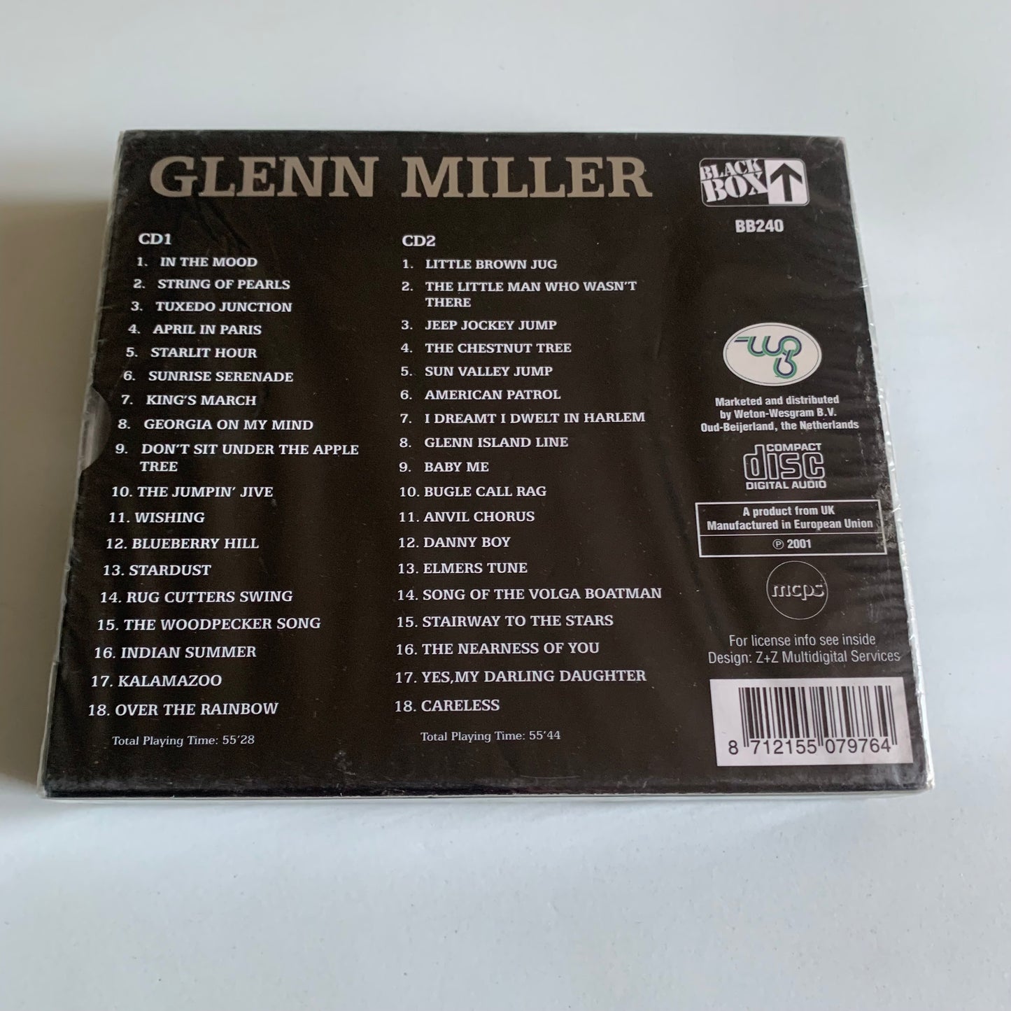 CD - Glenn Miller - In The Mood - 2001 - Neuf sous Blister