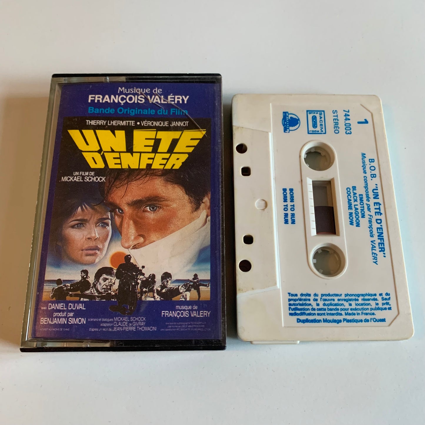 François Valéry - Bande Originale Du Film Un Été D'Enfer - 1984