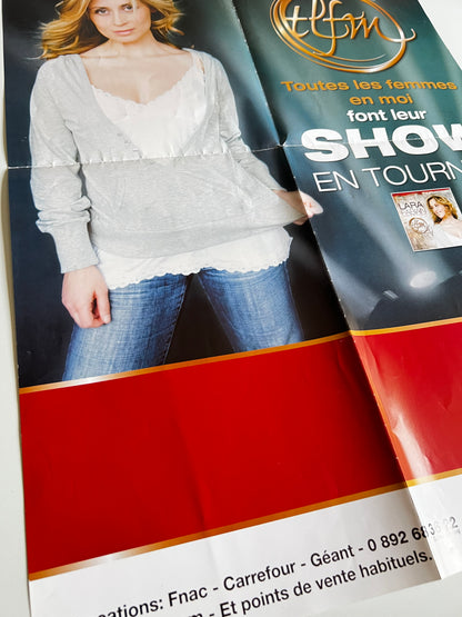 Affiche Poster Original Concert Lara Fabian Toutes les Femmes en Moi 2009 - 60x40cm