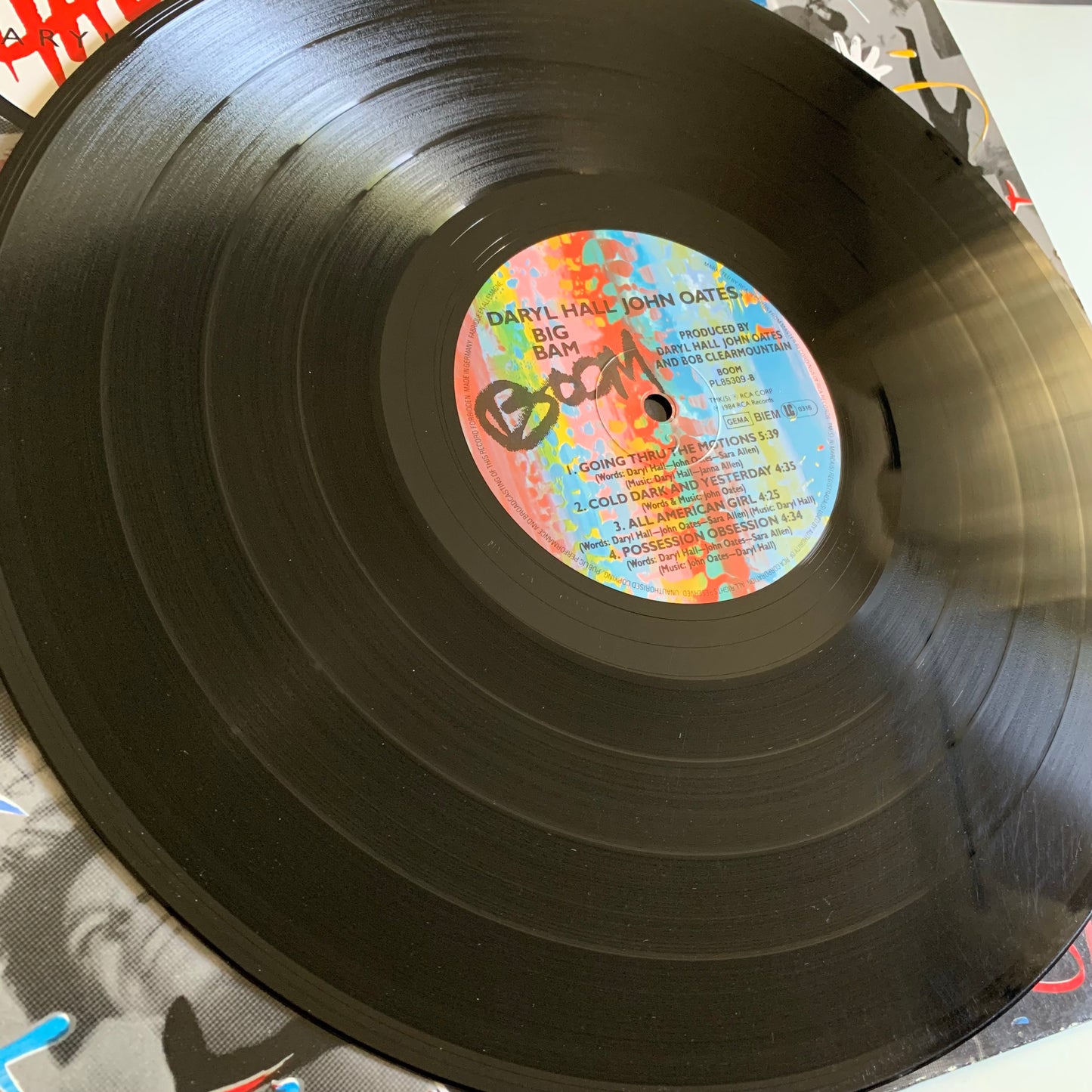 Dary Hall & John Oates - Big Bam Boom - LP 1984 Occasion
