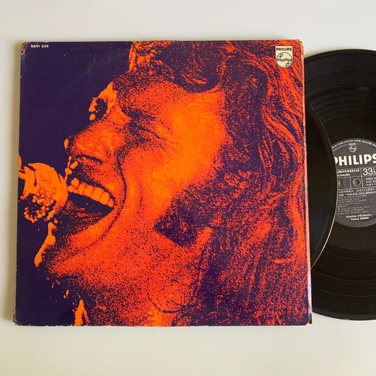 Johnny Hallyday - Live At The Palais Des Sports - Double LP 1971 Occasion