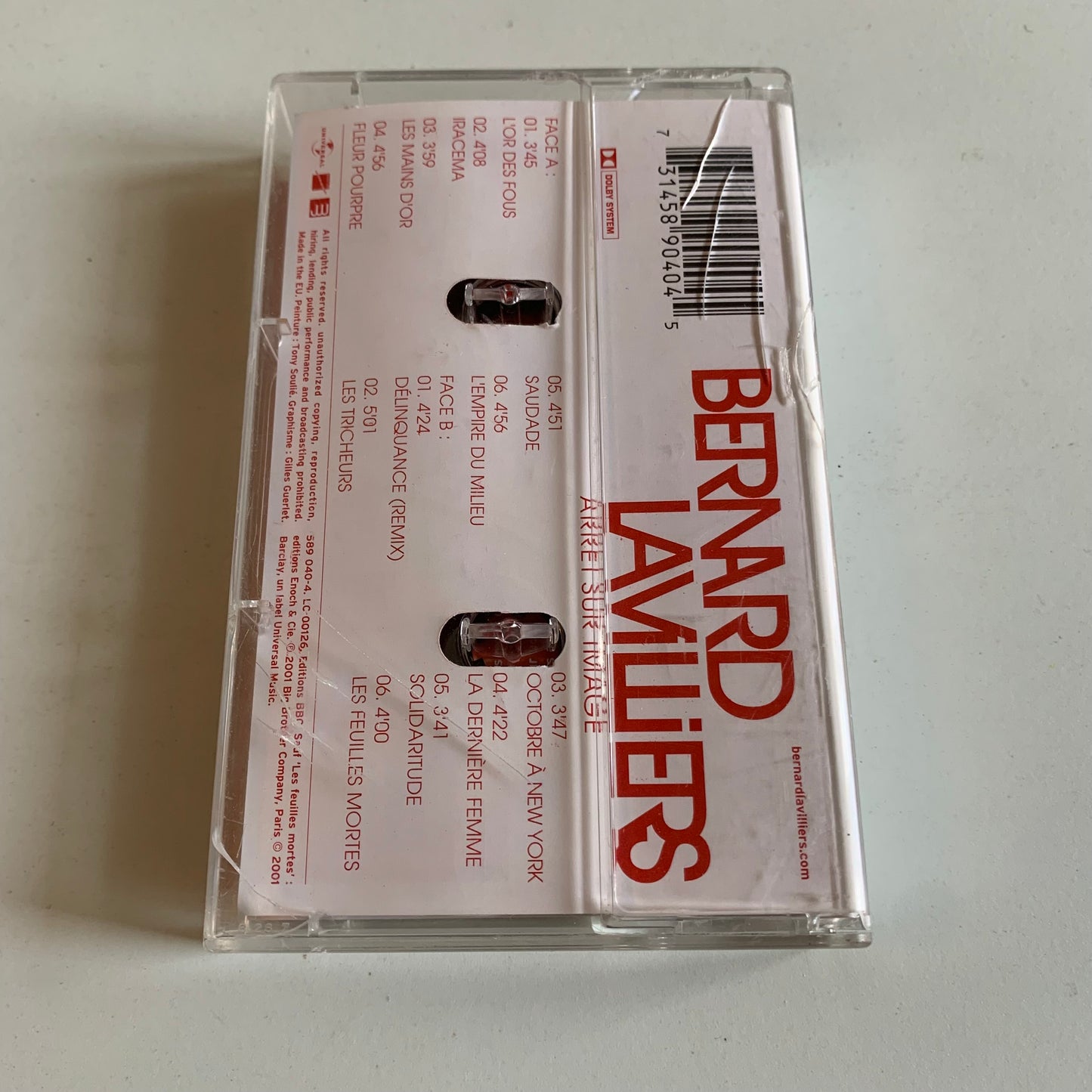 Bernard Lavilliers - Arrêt Sur Image - 2001 Occasion