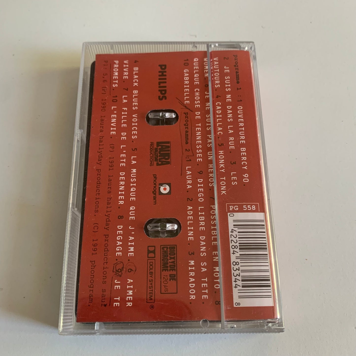 Johnny Hallyday - Dans La Chaleur De Bercy - 1991 Occasion