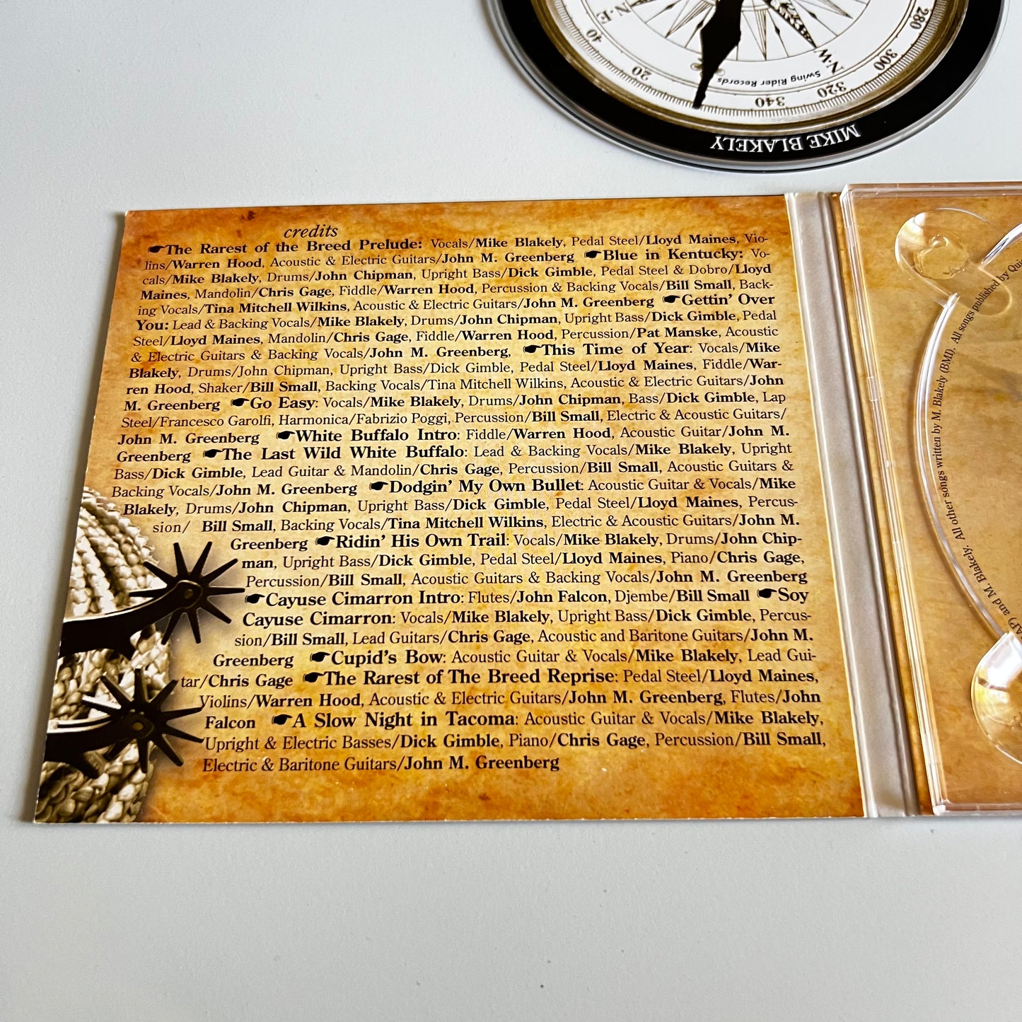 CD - Mike Blakely - The Rarest Of The Breed - 2008