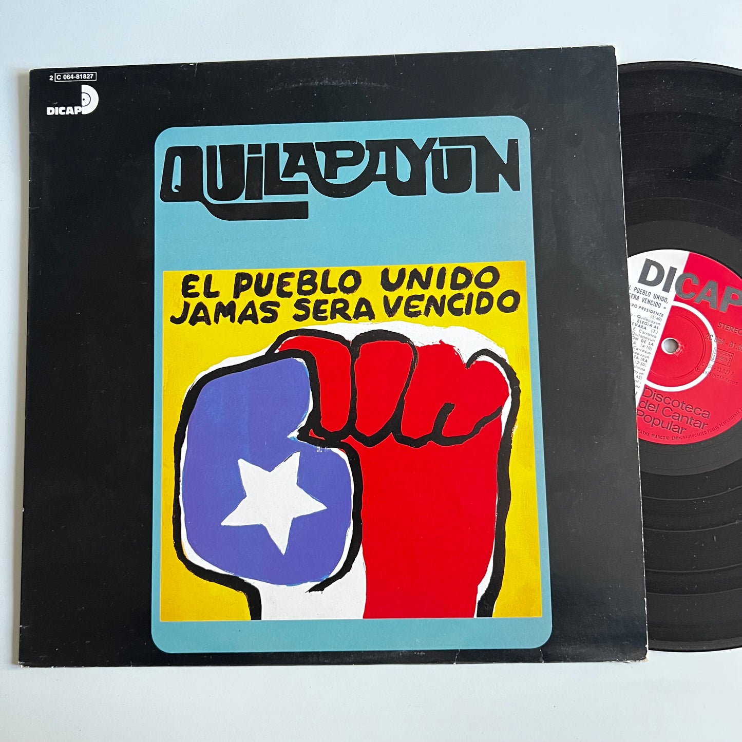 Quilapayún - El Pueblo Unido, Jamas Sera Vencido - LP 1975