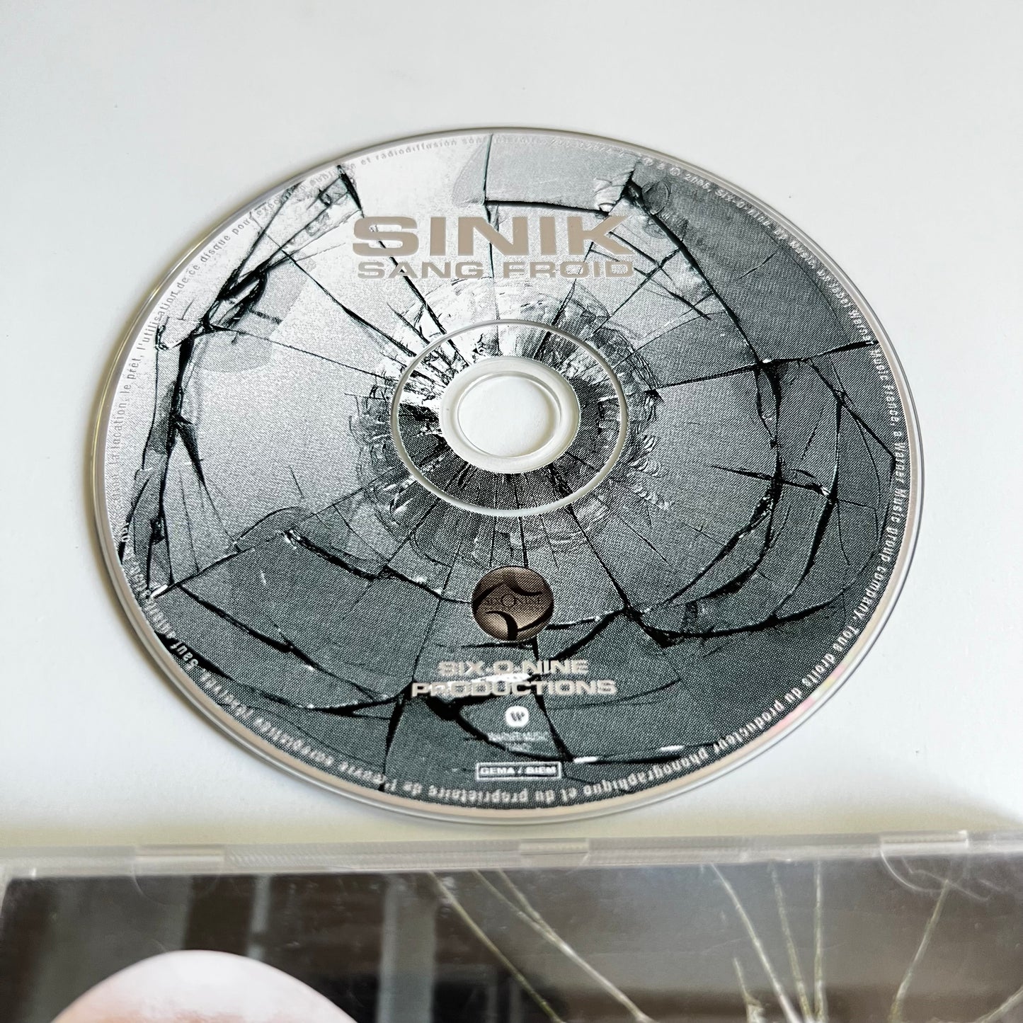 CD - Sinik - Sang Froid - 2006