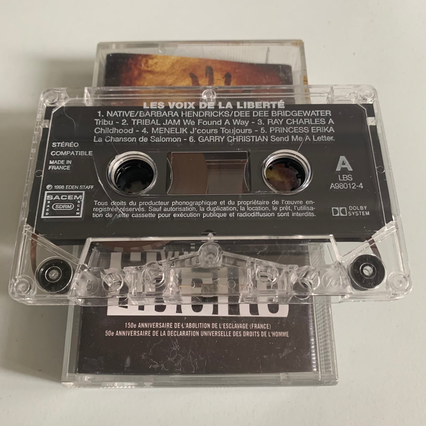 Variétés Compilation - Les Voix De La Liberté - 1998 Occasion