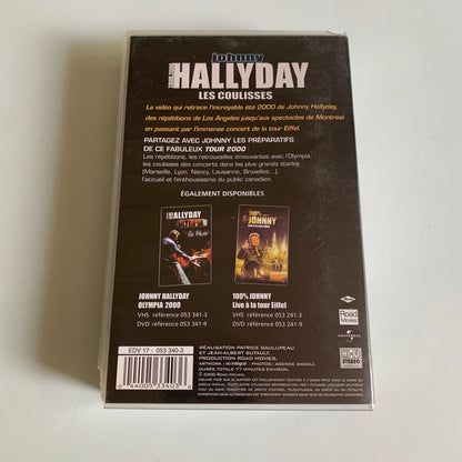 Johnny Hallyday - Tour 2000 les Coulisses - 2000 VHS Occasion
