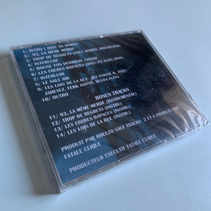 CD - Fatale Clique - Les Lois De La Rue - 2002 Neuf sous Blister