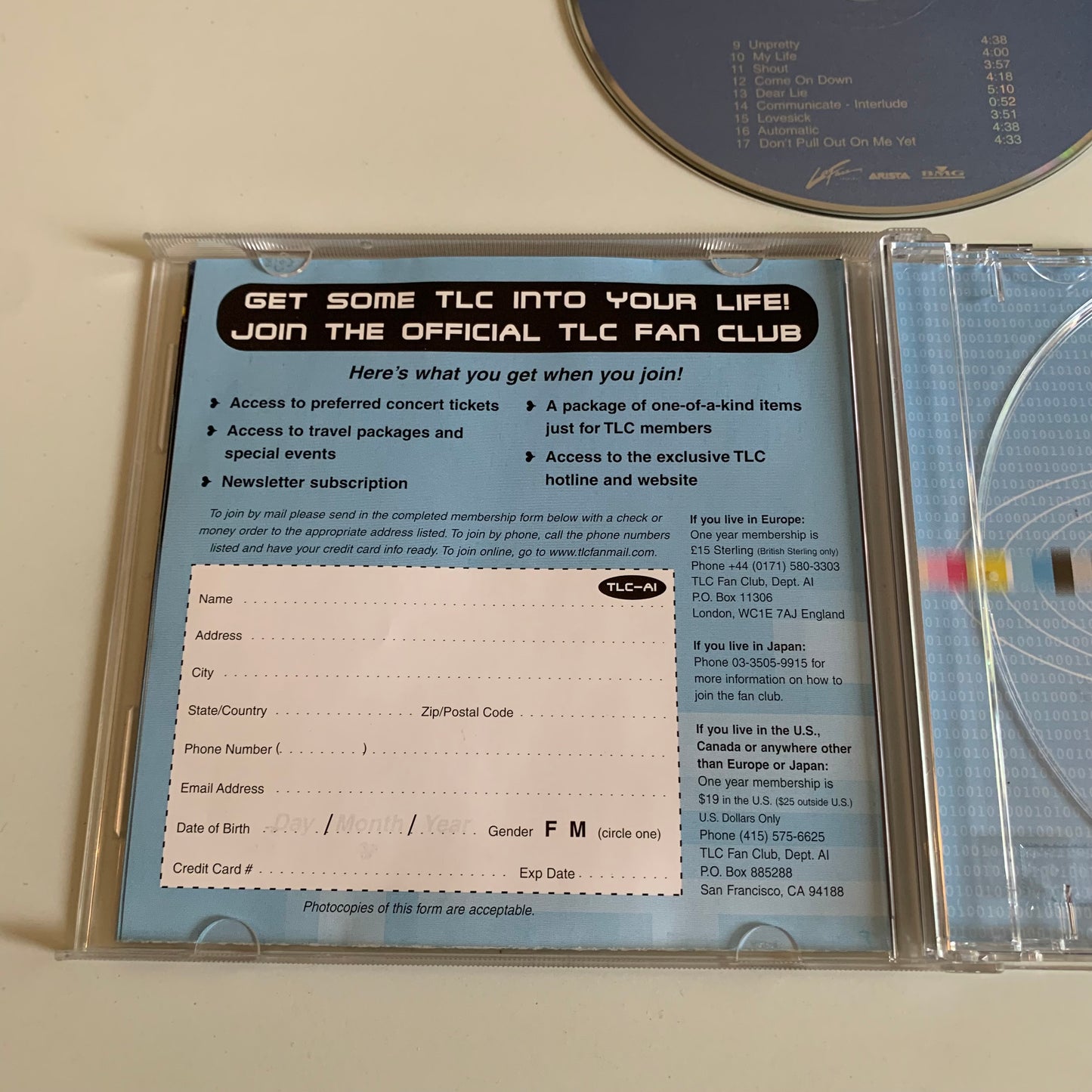 CD - TLC - FanMail - 1999 Occasion
