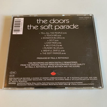 CD - The Doors - The Soft Parade - Occasion