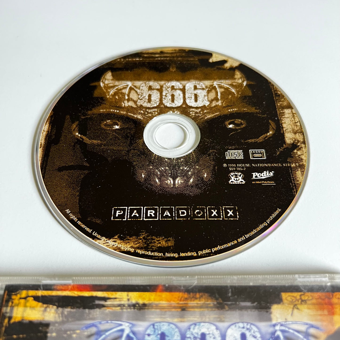 CD - 666 - Paradoxx - 1998