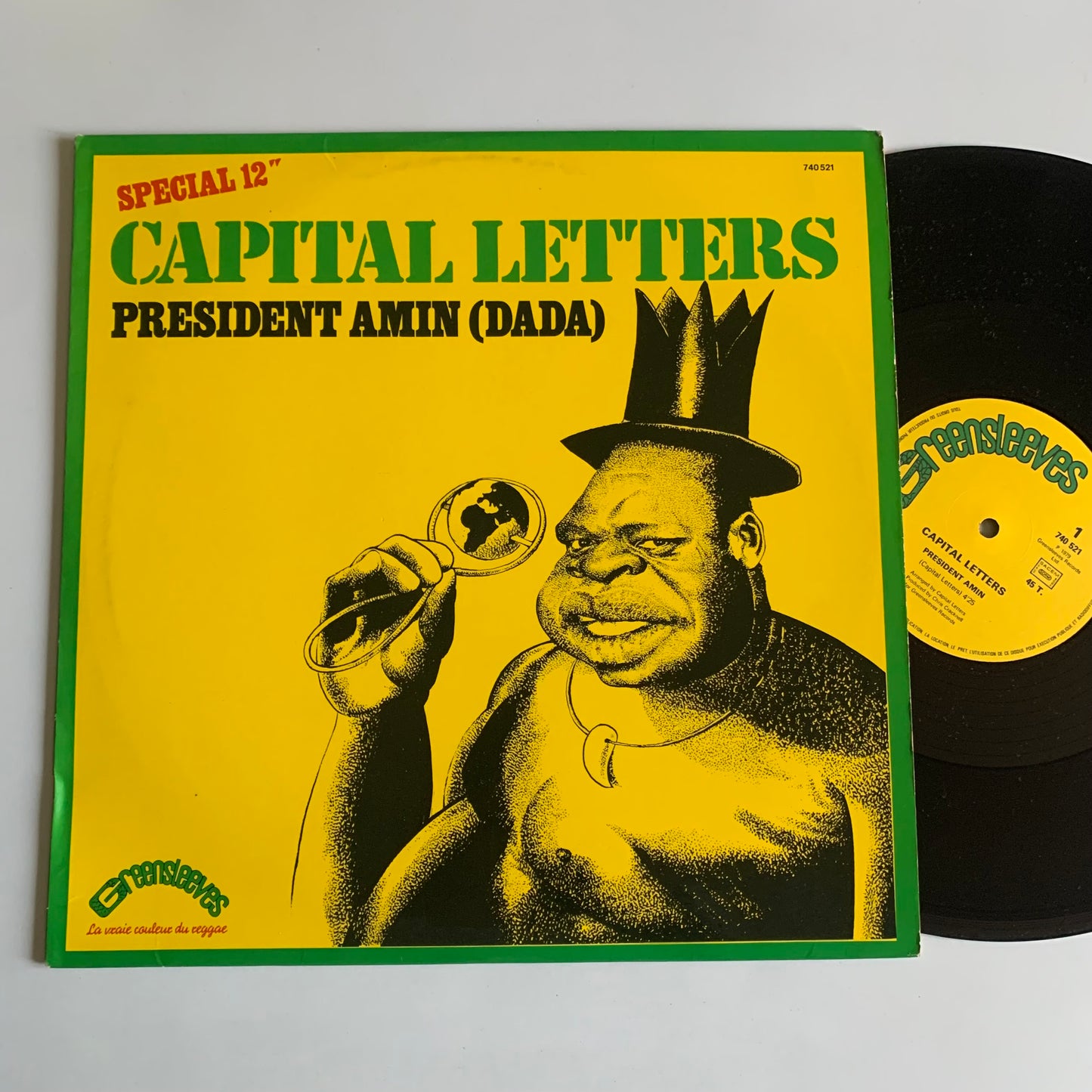 Capital Letters - President Amin (Dada) - Single 1979