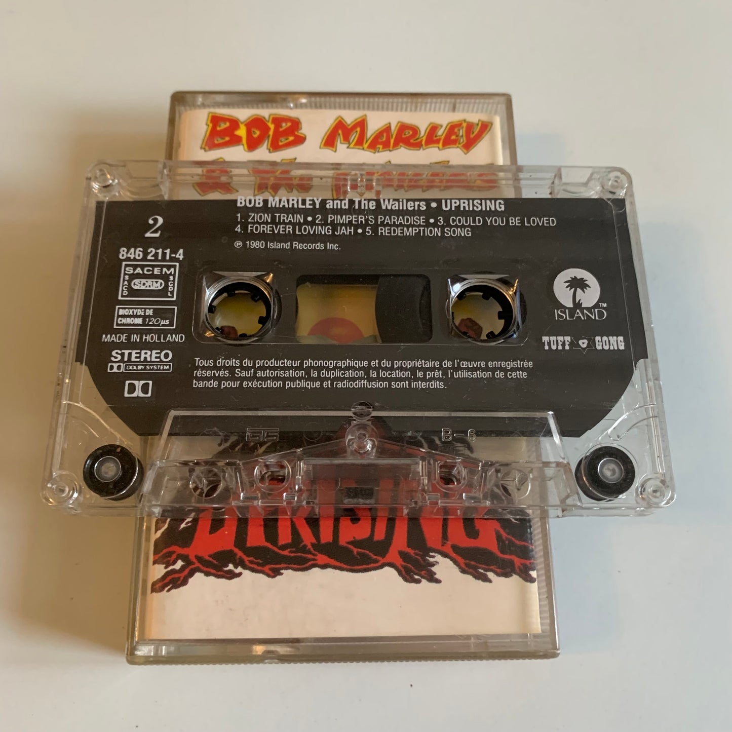 Bob Marley & The Wailers - Uprising - 1980