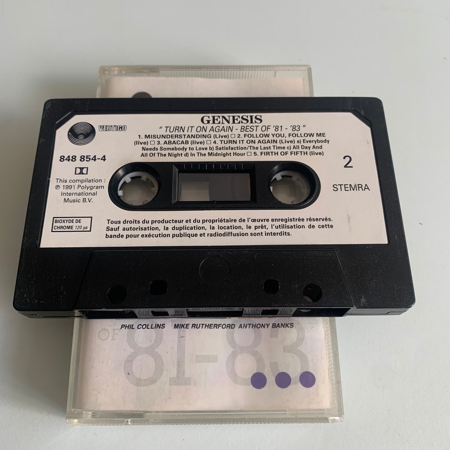 Genesis - Turn It On Again - Best Of '81 - '83 - 1991 Occasion