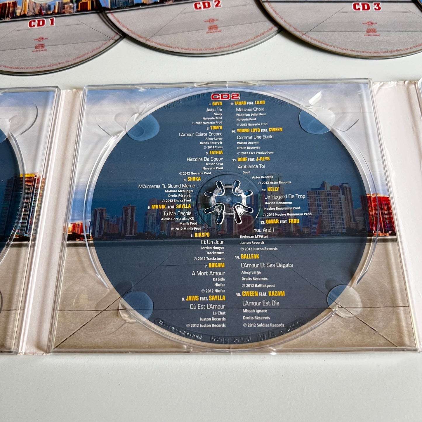 CD - Compilation - Rap Love The Best Of - 2014