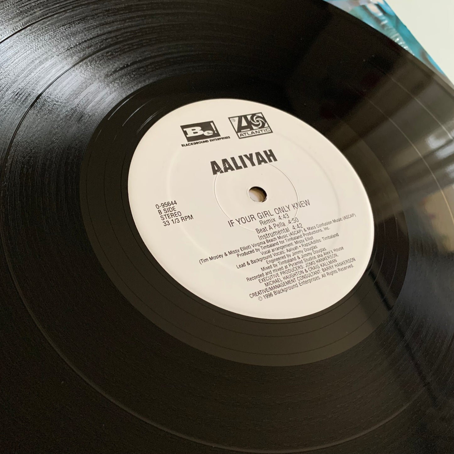 Aaliyah - If Your Girl Only Knew - Single 1996