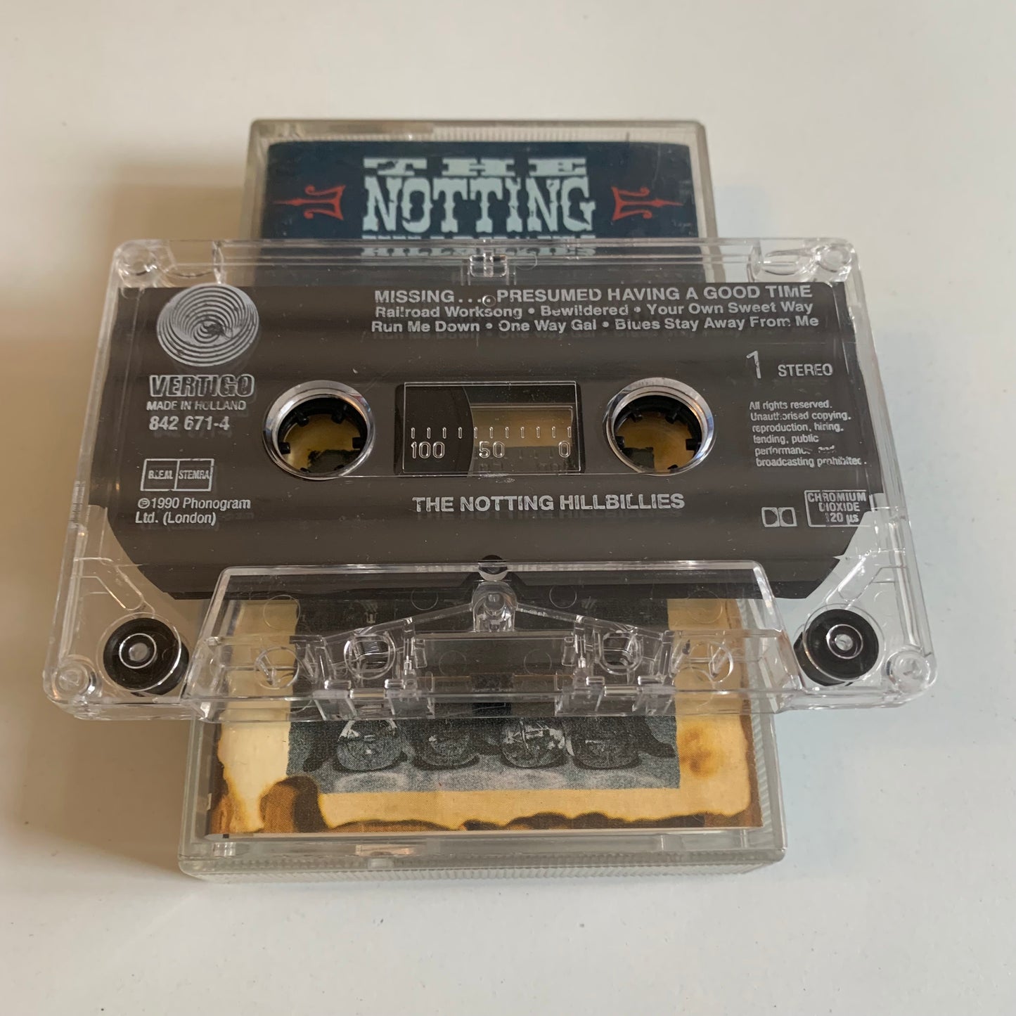 The Notting Hillbillies - Missing... Presumed Having A Good Time - 1990 Occasion