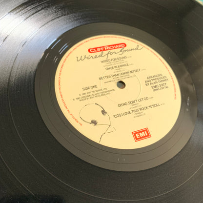 Cliff Richard - Wired For Sound - LP 1981
