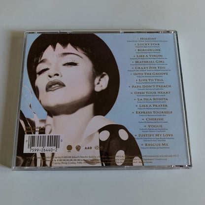 CD - Madonna - The Immaculate Collection - 1990 Occasion