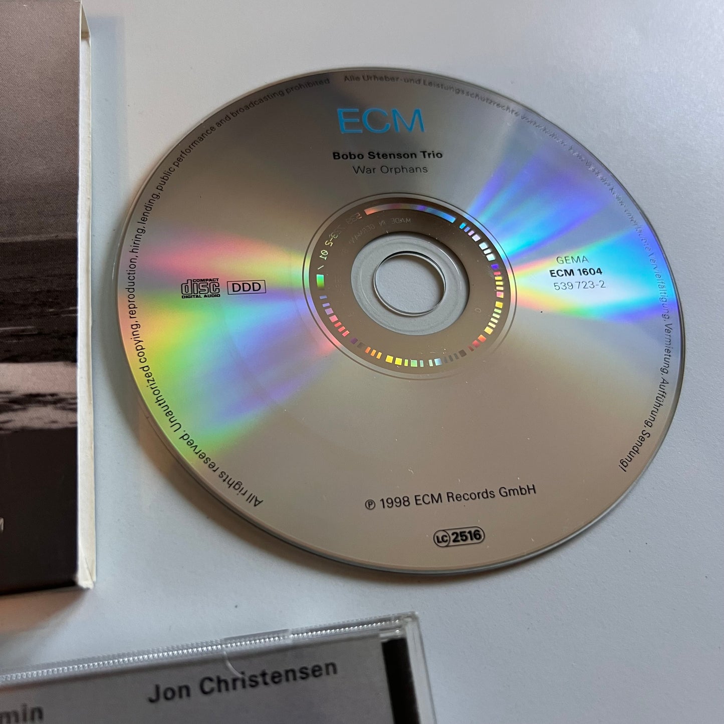 CD - Bobo Stenson Trio - War Orphans - 1998