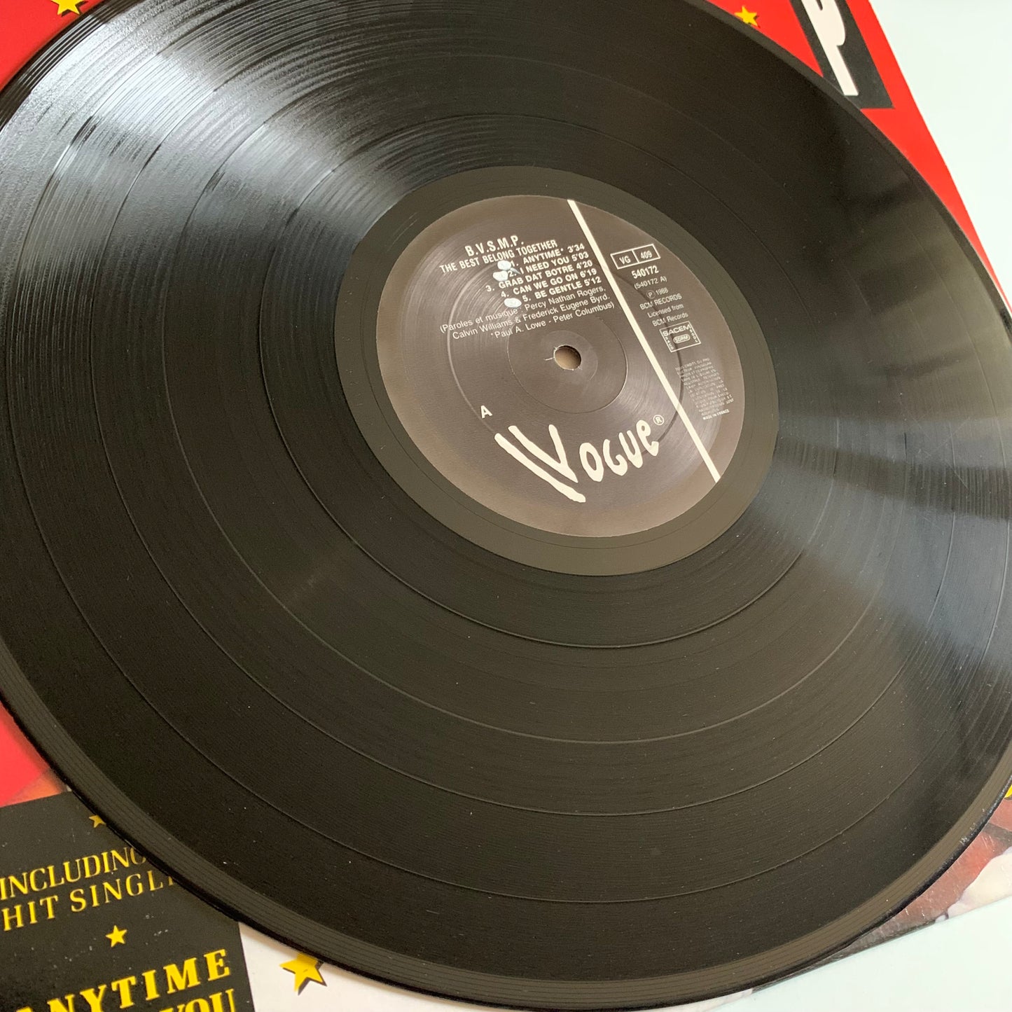 B.V.S.M.P. - The Best Belong Together - LP 1988 Occasion