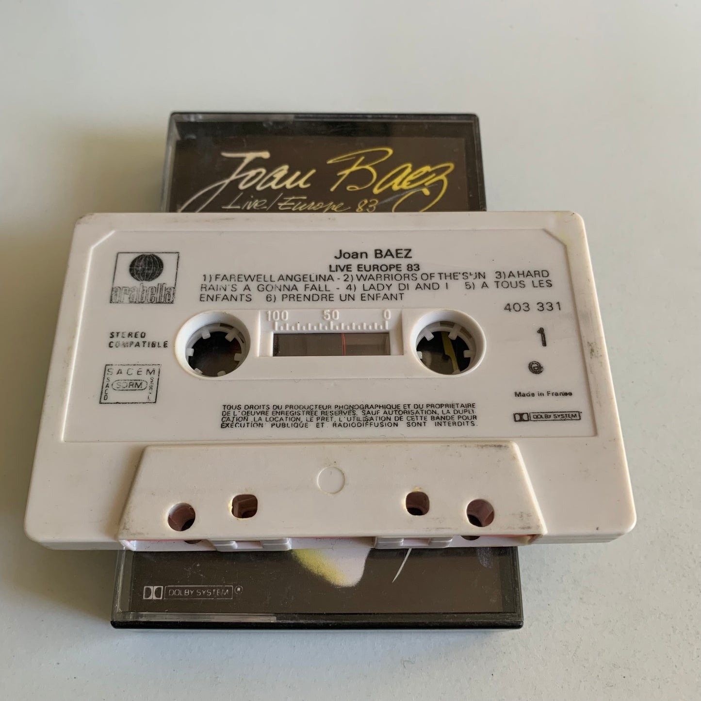 Joan Baez - Live / Europe 83 Children Of The Eighties - 1983 Occasion