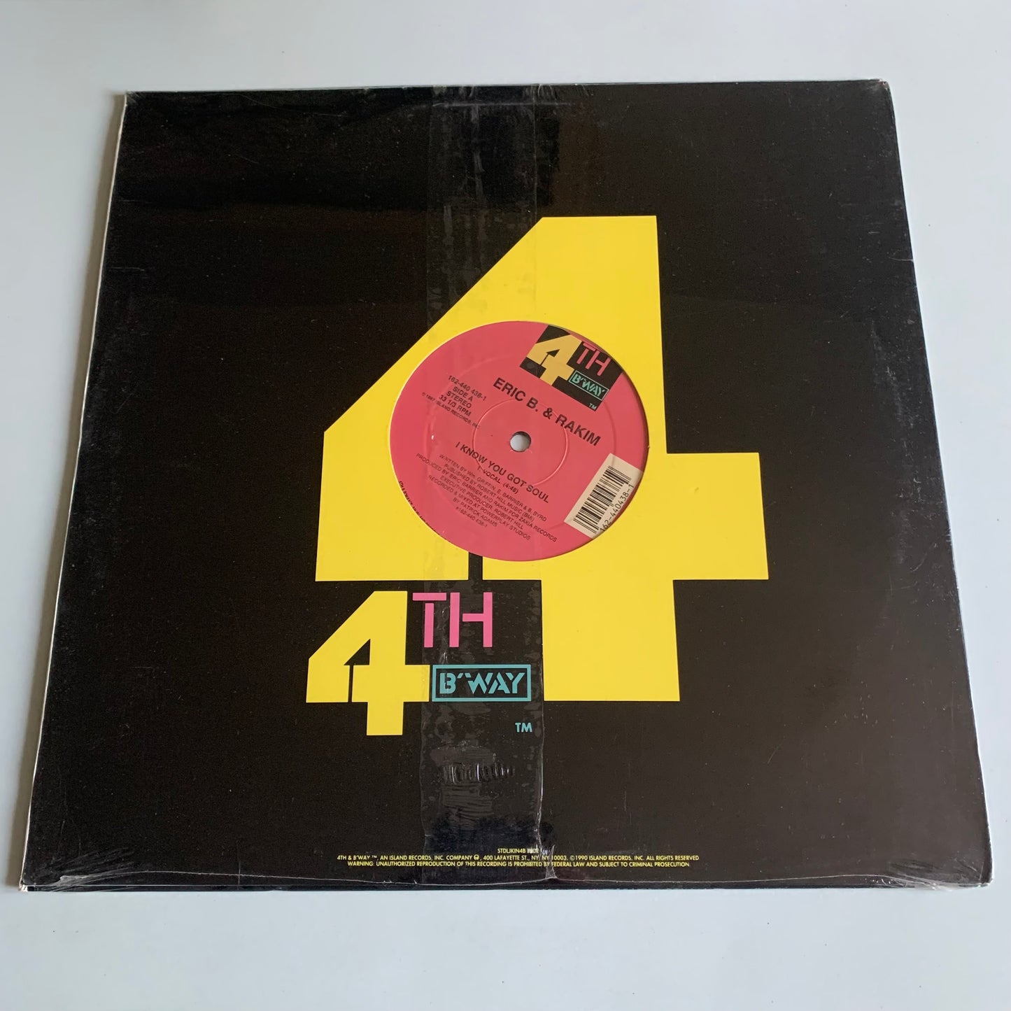 Eric B. & Rakim - I Know You Got Soul - Single