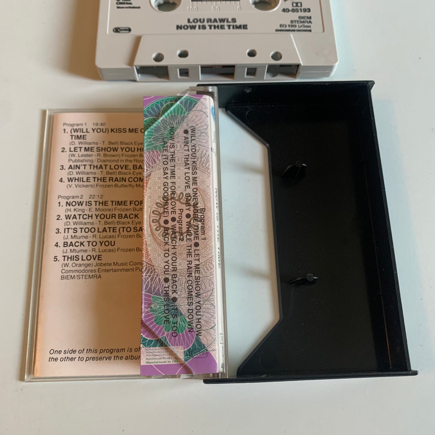 Lou Rawls - Now Is The Time - 1982 Occasion