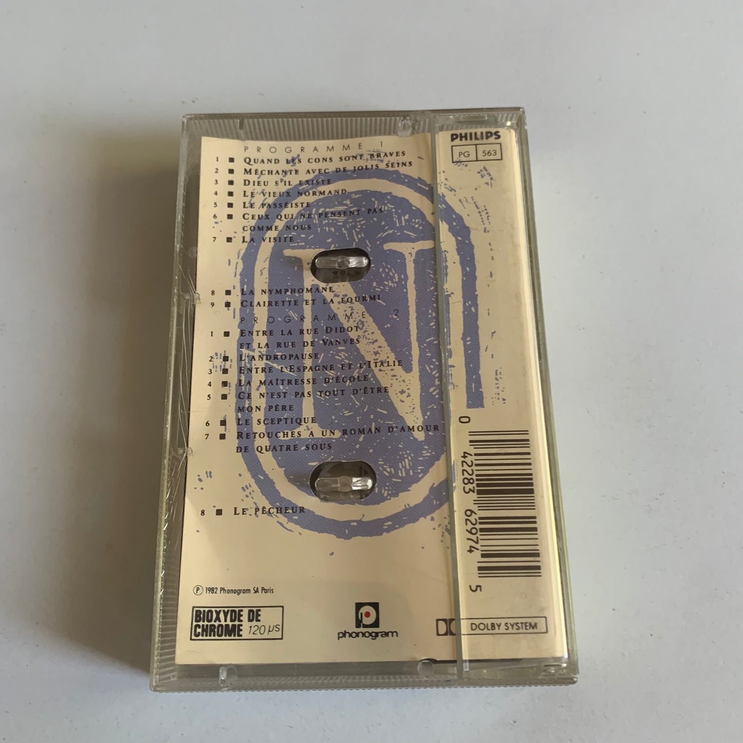 Georges Brassens - Dernières Chansons De Brassens Par Jean Bertola / 9 - 1991 Occasion