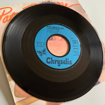 Pat Benatar - You Better Run - Single 1980 Occasion