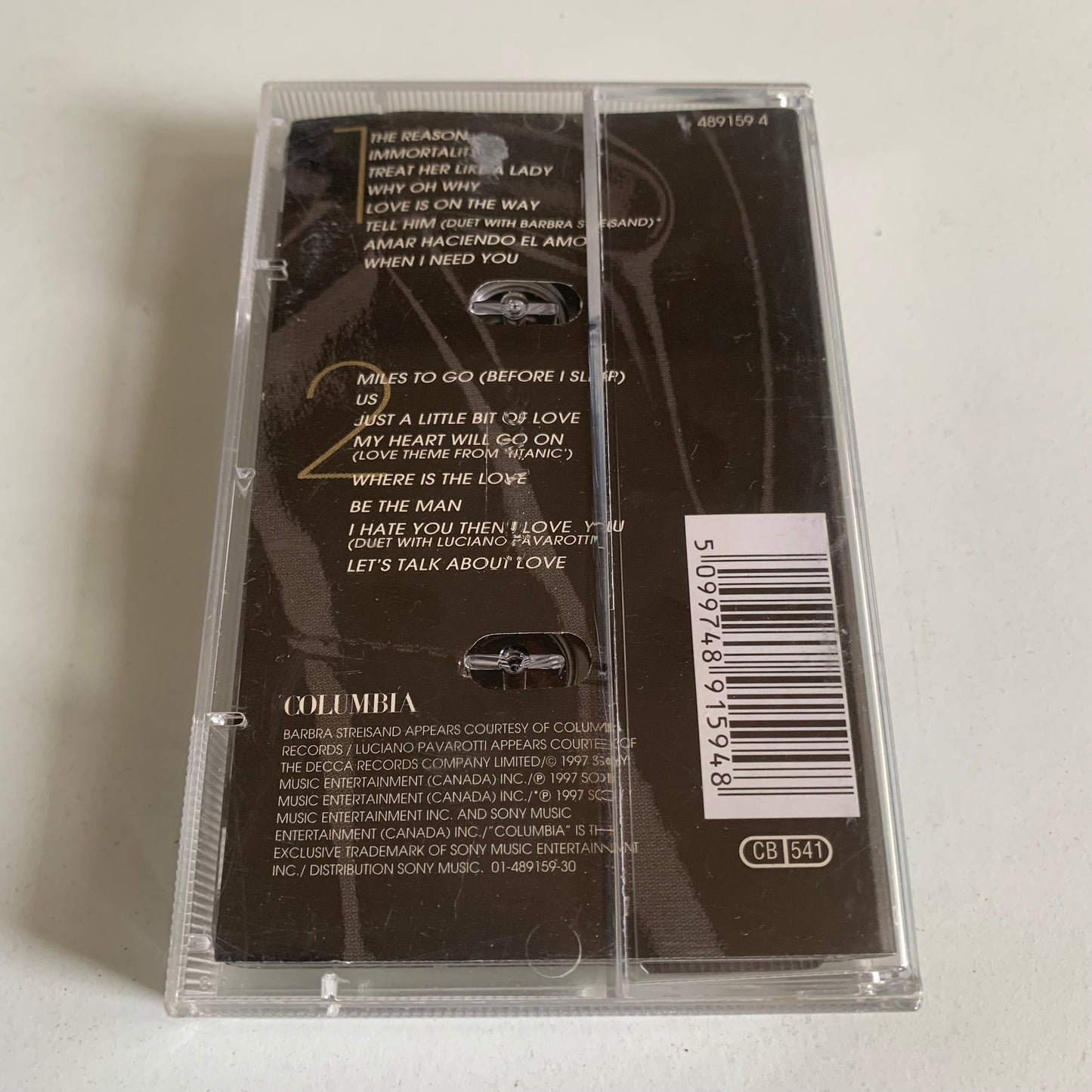 Céline Dion - Let's Talk About Love - 1997 Occasion