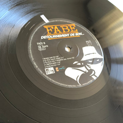 Fabe - Détournement De Son - 1 seul LP sans pochette - 1998