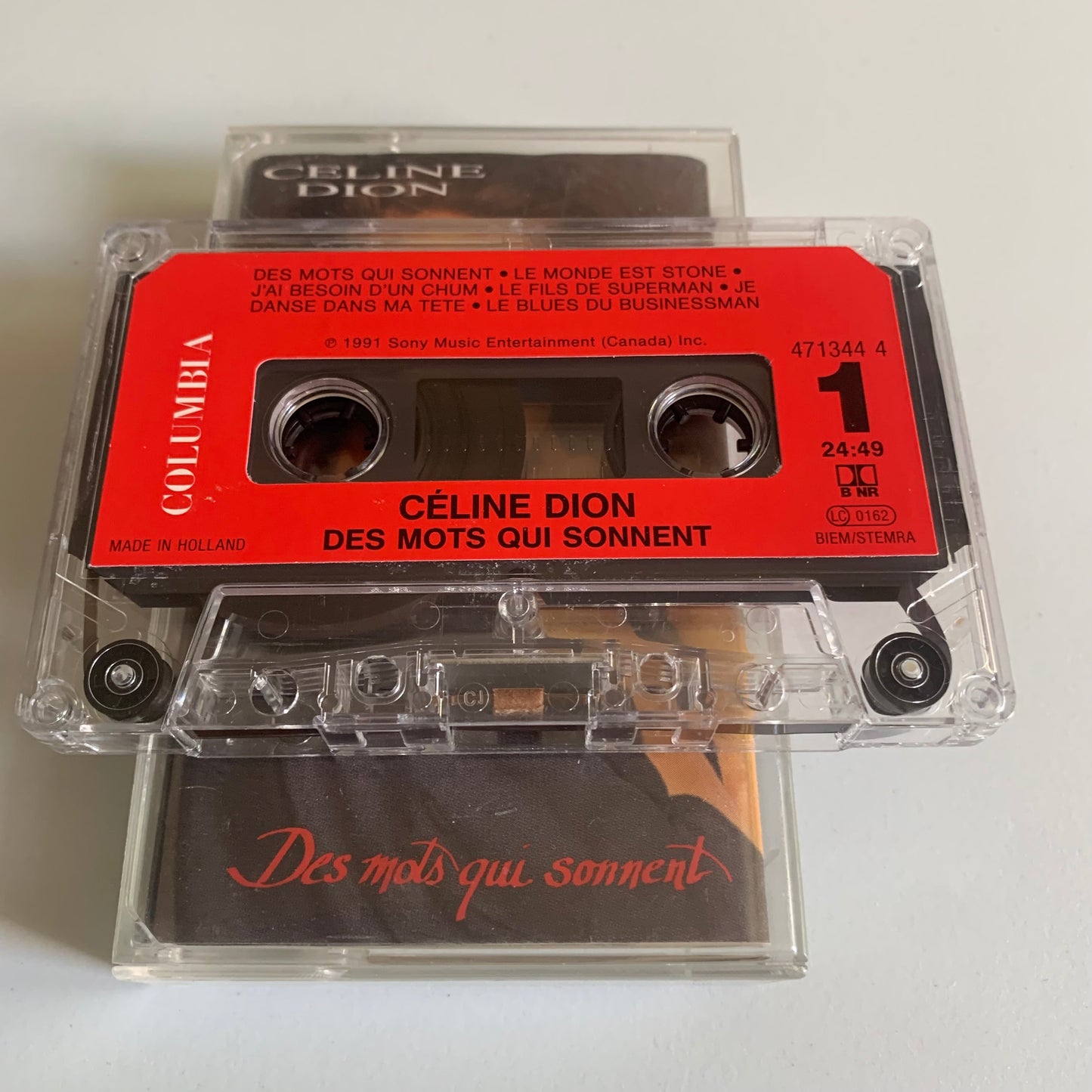 Celine Dion - Des Mots Qui Sonnent - 1992 Occasion