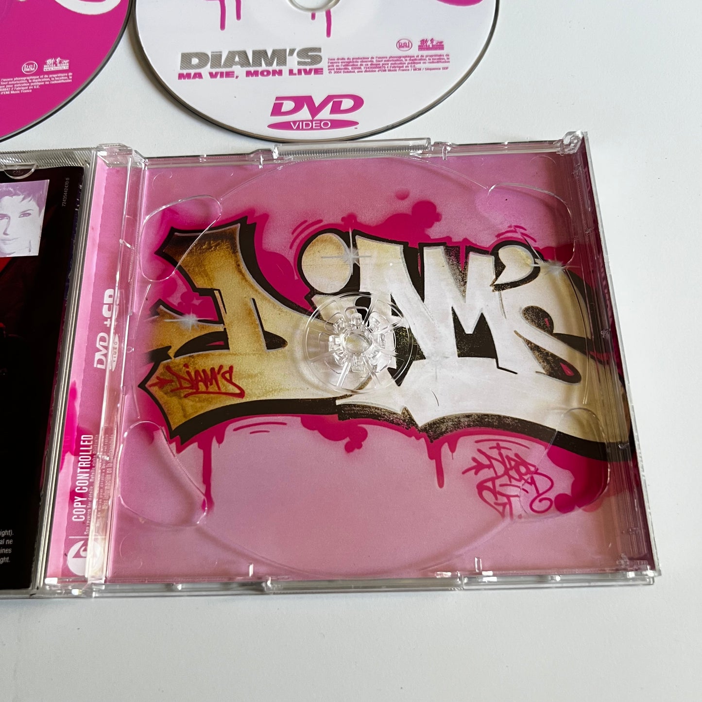 CD & DVD - Diam's - Ma Vie, Mon Live - 2004