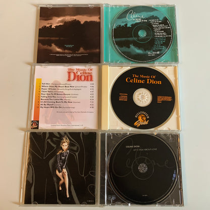 CD - Céline Dion - Lot 8 Album + 1 Maxi Single - Occasion