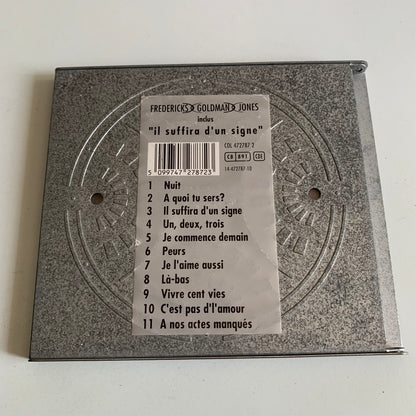 Fredericks Goldman Jones - Sur Scène - Métal Box 1992 Occasion