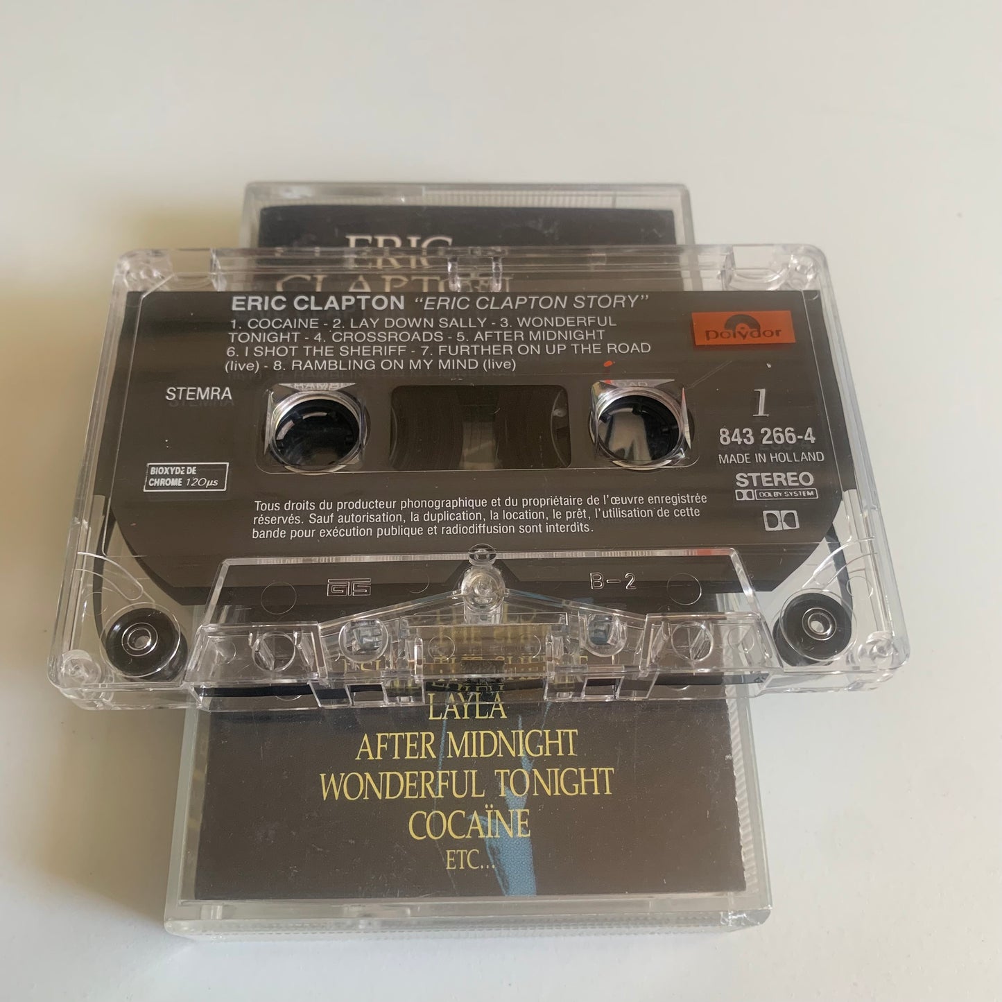 Eric Clapton - Story - 1990 Occasion