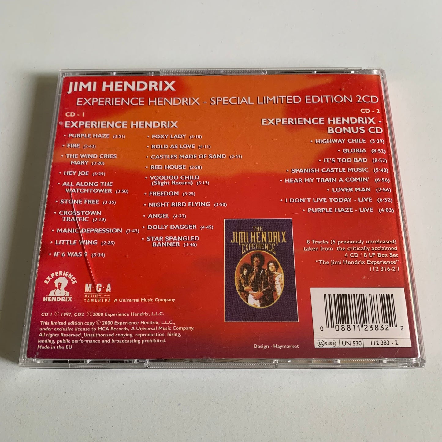 Jimi Hendrix - Experience Hendrix - The Best Of Jimi Hendrix - 2000 Occasion