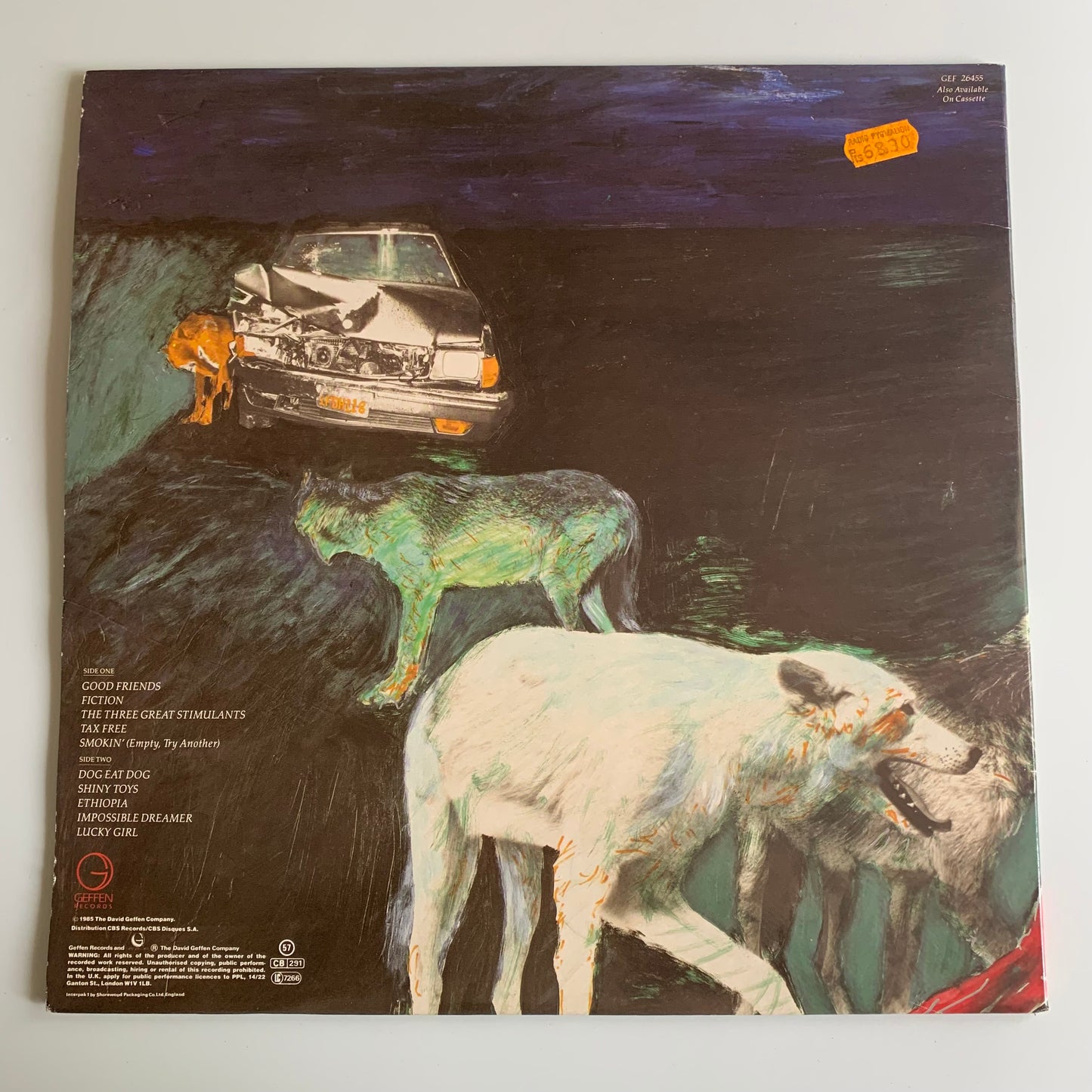 Joni Mitchell - Dog Eat Dog - LP 1985 Occasion
