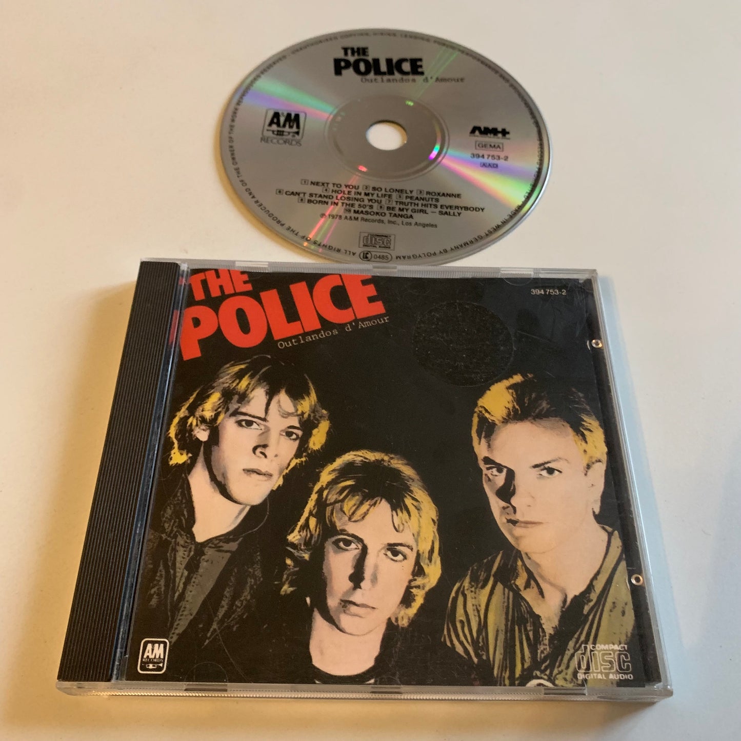 CD - The Police - Outlandos D'Amour - Occasion