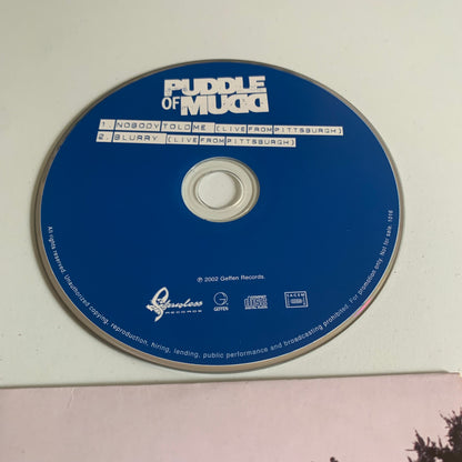 CD - Puddle Of Mudd - Come Clean - Promo 2002 Occasion
