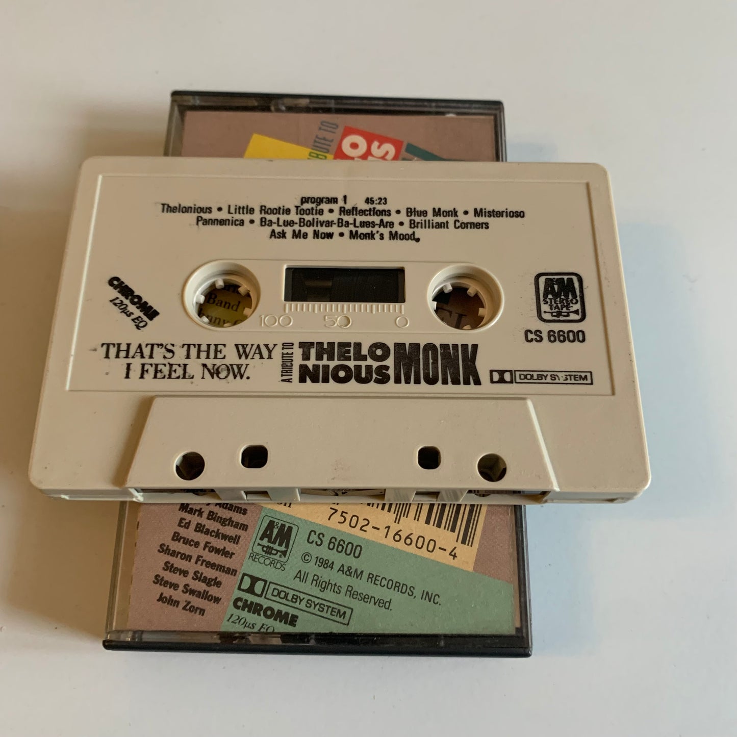That's The Way I Feel Now - A Tribute To Thelonious Monk - 1984