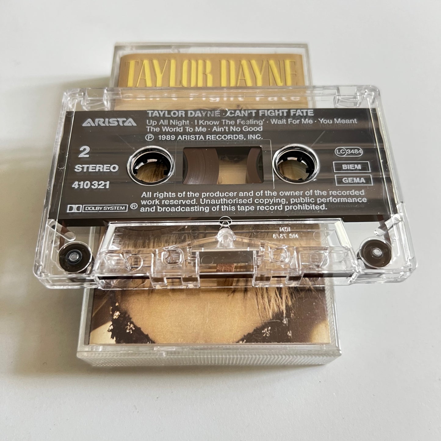 Taylor Dayne - Can't Fight Fate - 1989
